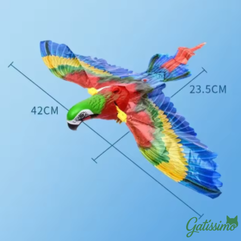 Brinquedo Interativo Pássaro Elétrico para Gatos