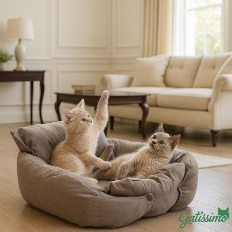 Sofá Cama de Luxo para Gatos