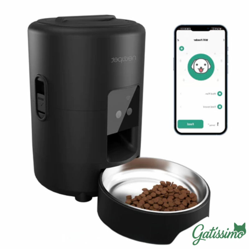 Alimentador Automático para Gatos