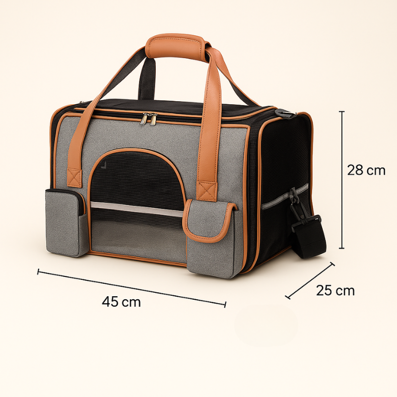 Bolsa de Transporte Luxo para Gatos
