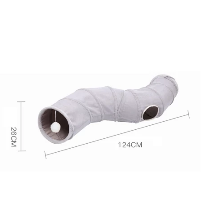 Túnel Dobrável para Gatos