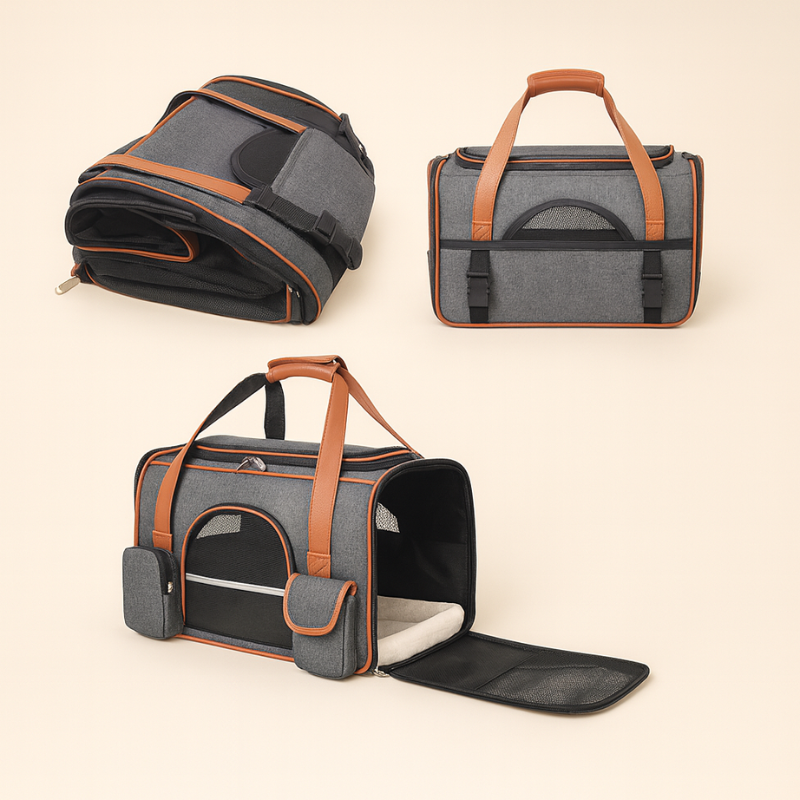 Bolsa de Transporte Luxo para Gatos