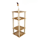 Arranhador Torre 4 Andares para Gatos