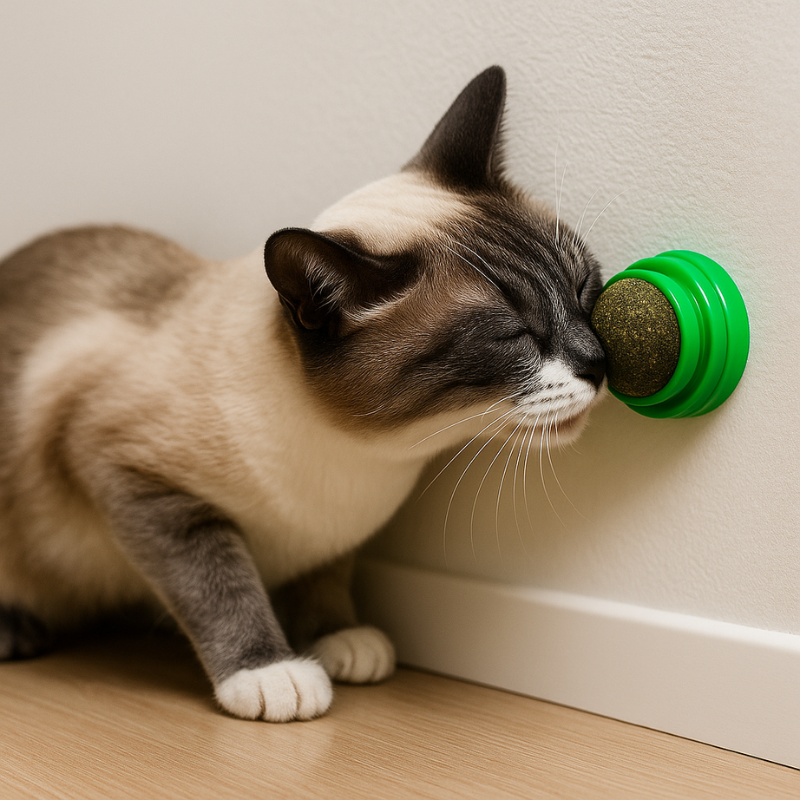 Bola Com Catnip para Gatos