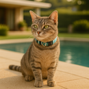 Coleira Anti-Enforcamento Ajustável para Gatos