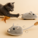 Ratinho Elétrico Recarregável para Gatos