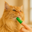 Kit Escova Dental Dedeira para Gatos