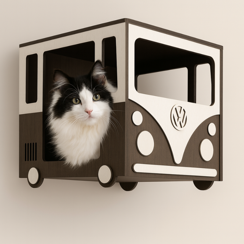 Playground Kombi Interativo - Gatíssimo Catvan