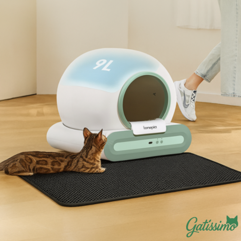Caixa de Areia Inteligente Autolimpante para Gatos