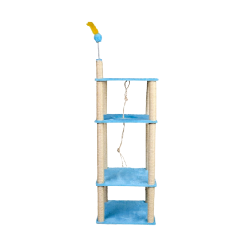 Arranhador Torre 4 Andares para Gatos