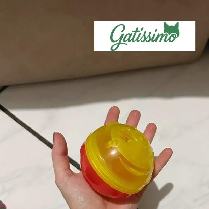 Brinquedo e Comedouro 2 em 1 Para Gato - Gatíssimo