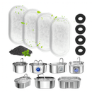 Filtro Reposição para Fonte Hydrate Inox: Kit 4 Unidades