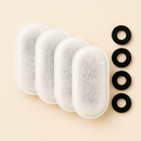 Filtro Reposição para Fonte Hydrate Inox: Kit 4 Unidades