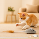 Ratinho Elétrico Recarregável para Gatos