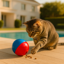 Bola Petisqueira Interativa para Gatos